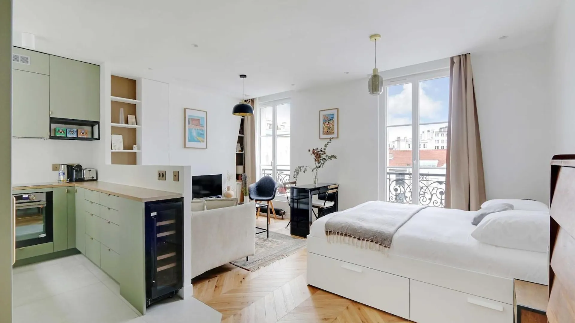 Apartment Charming Studio - 2P - Canal Paris